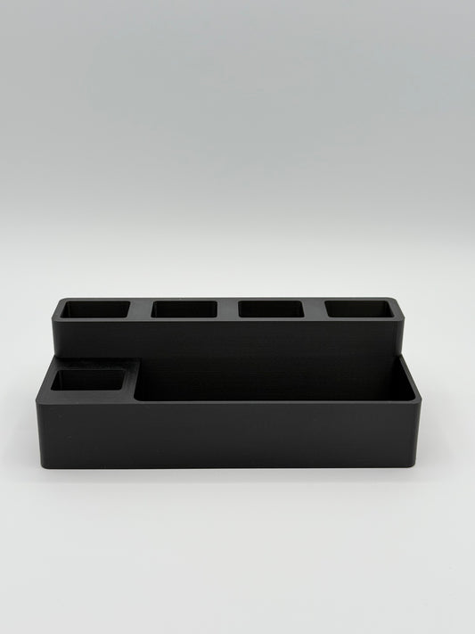Large Pistol Stand, 4 magazines